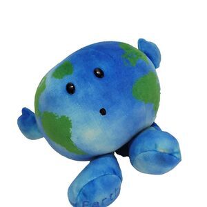 Celestial Buddies Earth Plush Stuffed Planet 6" Galaxy Toy 2018 educational